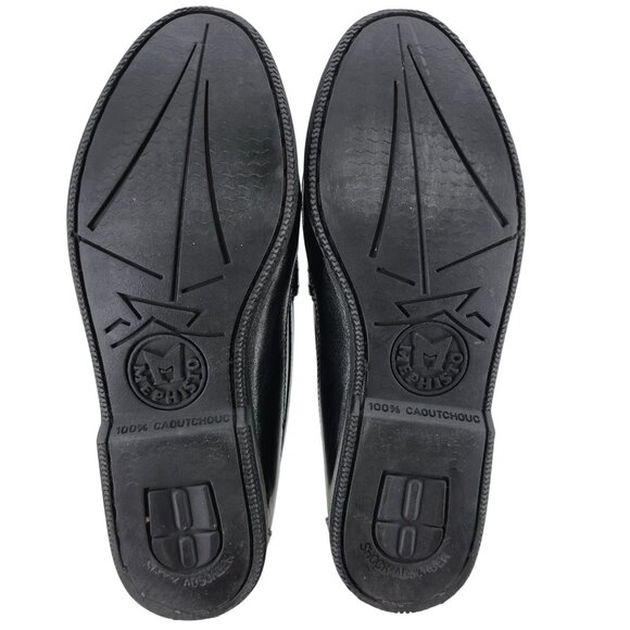 Mephisto Cap Vert Air Relax Mens size 6.5 Black Dress Casual Shoes Penny Loafers - Picture 4 of 10